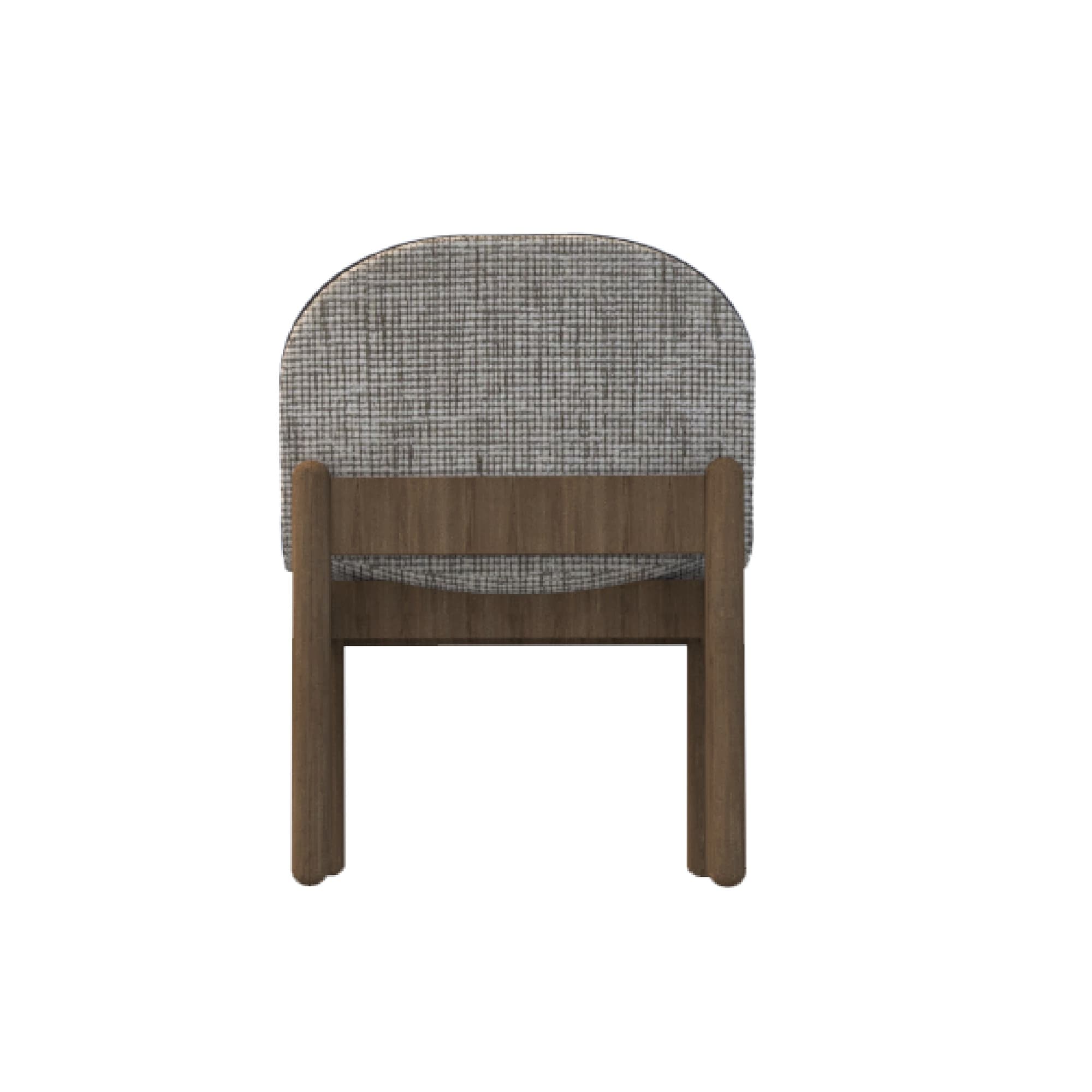 Relieve, silla — vista posterior