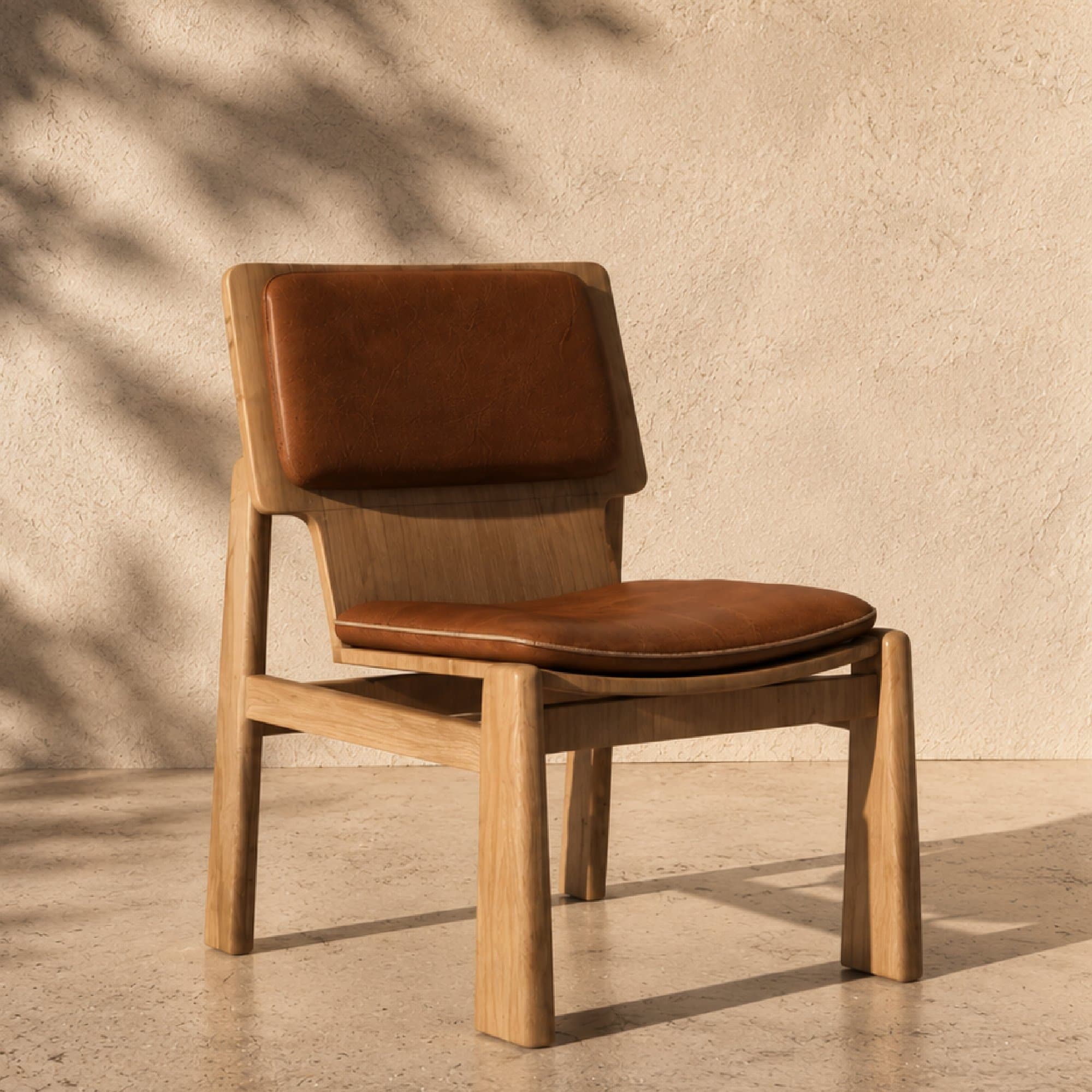 Trama, silla, en un ambiente de la colección